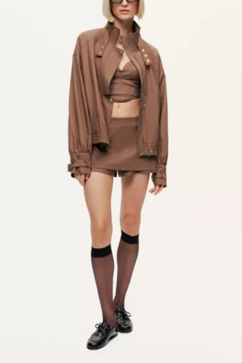 Nocturne Tailored Wrap Mini Skort