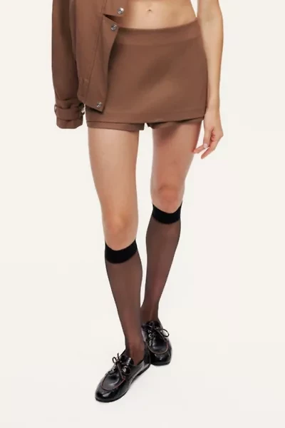 Nocturne Tailored Wrap Mini Skort