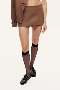 Nocturne Tailored Wrap Mini Skort