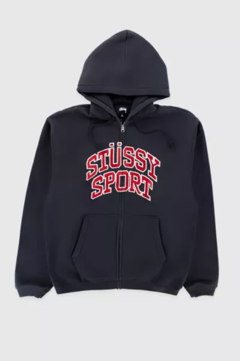 Stussy Sport Zip Hoodie