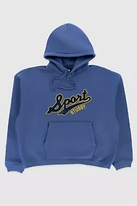 Stussy Satin Patch Oversized Hoodie