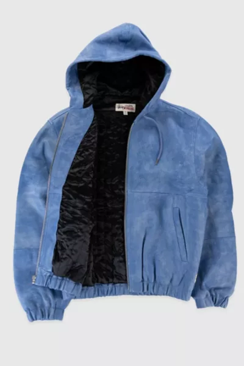 Stussy Work Jacket Stonewash Leather