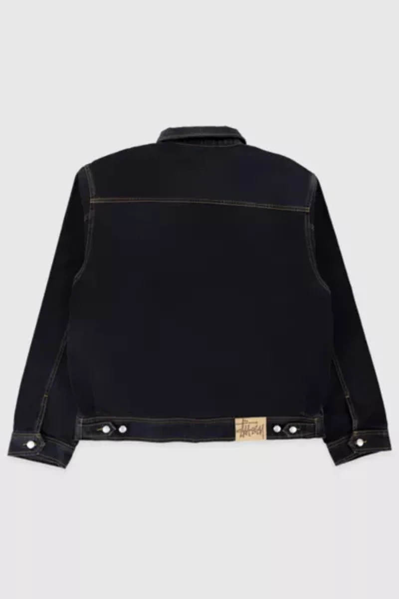 Stussy Zip Work Denim Jacket