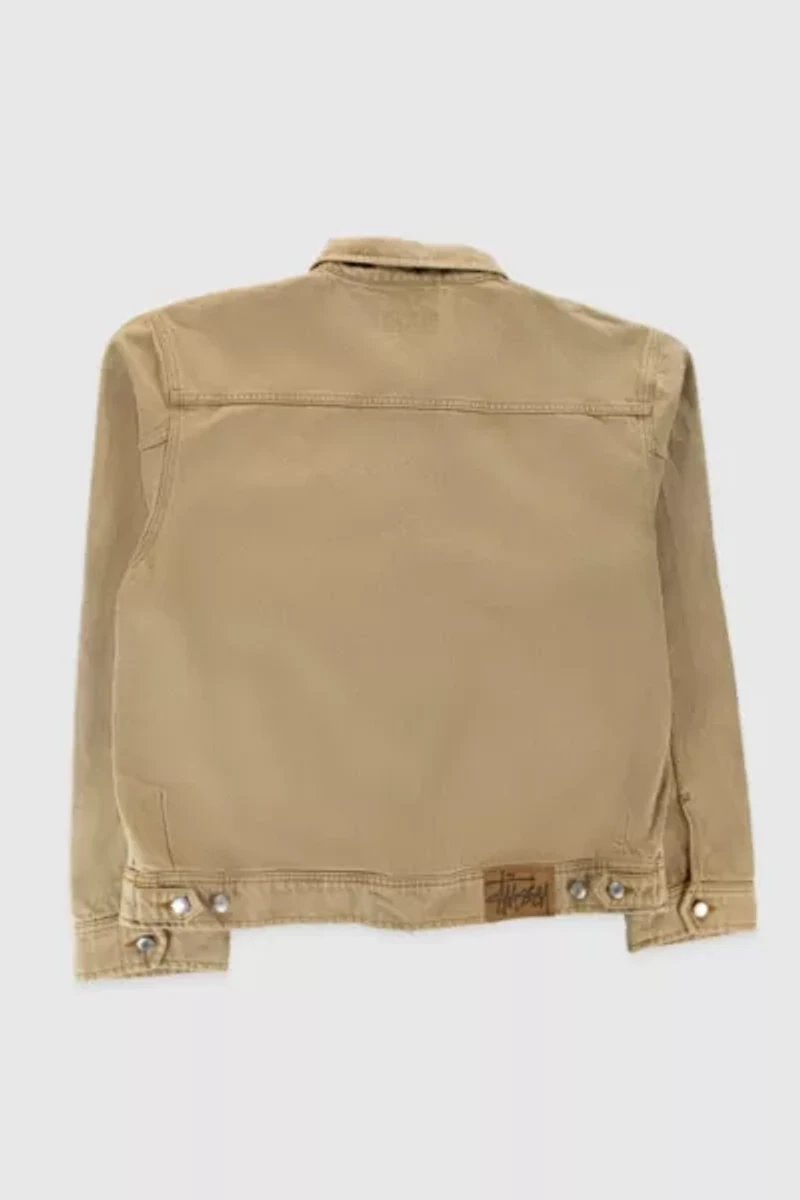 Stussy Zip Work Denim Jacket