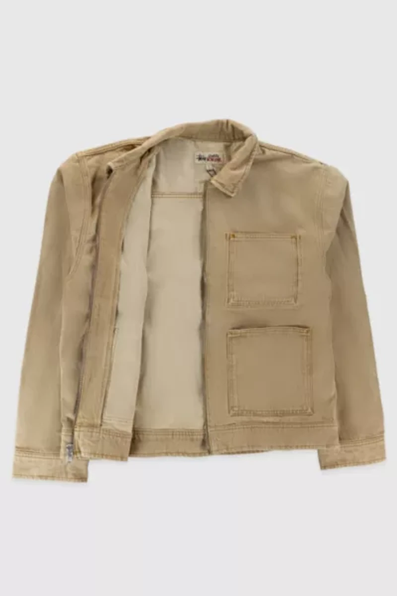 Stussy Zip Work Denim Jacket