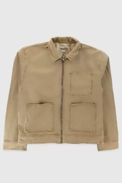 Stussy Zip Work Denim Jacket