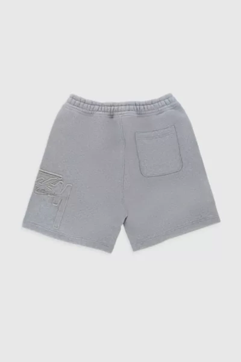 Stussy Tonal Applique Fleece Short