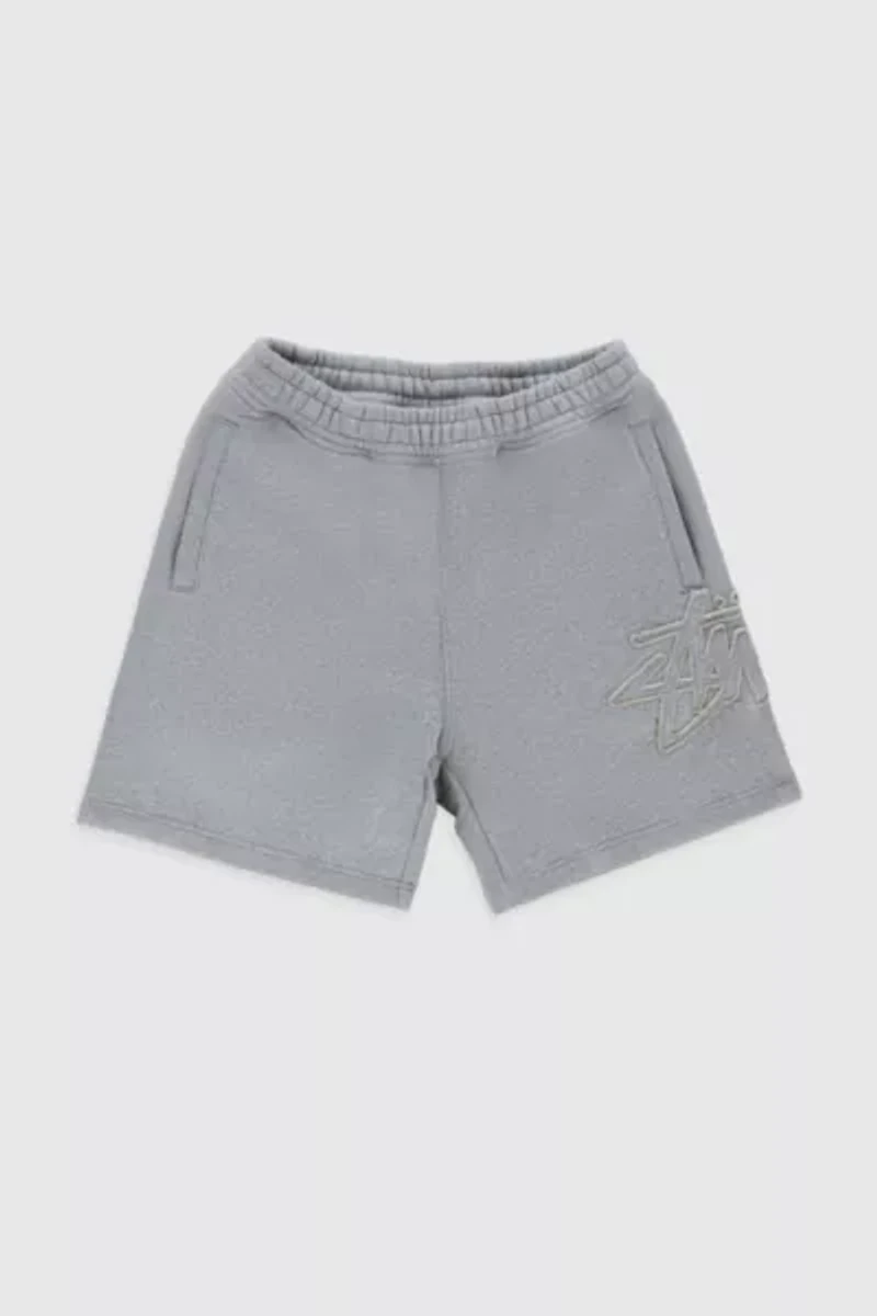 Stussy Tonal Applique Fleece Short