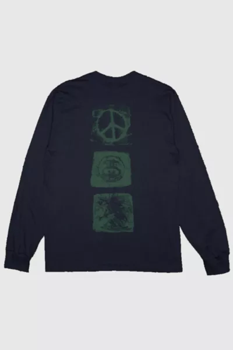 Stussy Mono Longsleeve Tee
