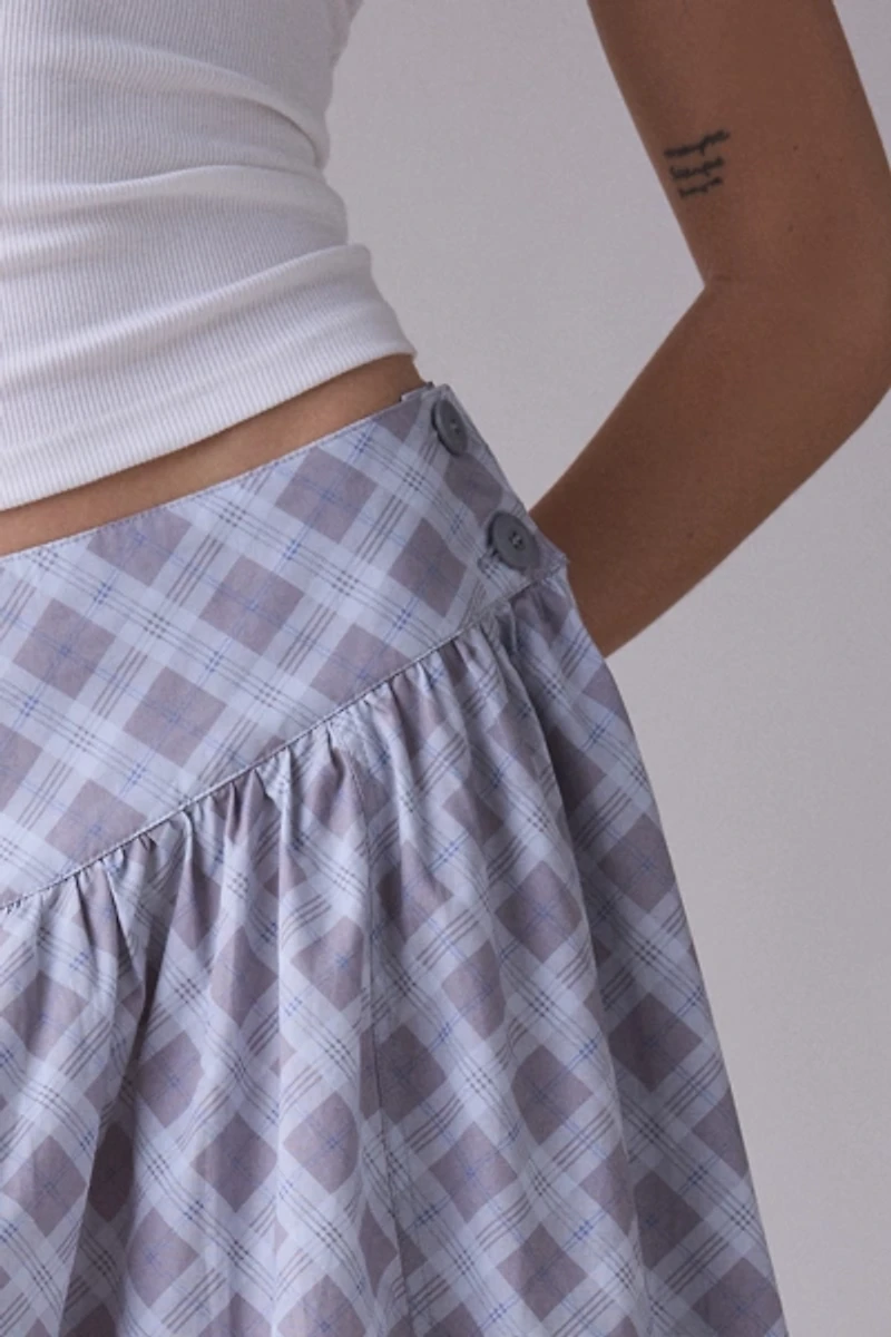 Motel Sanadi Drop Waist Maxi Skirt