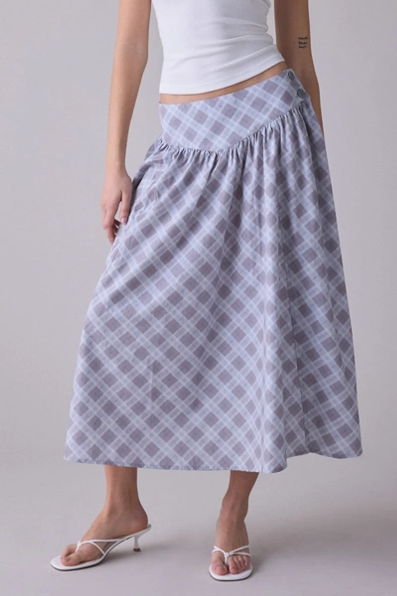 Motel Sanadi Drop Waist Maxi Skirt