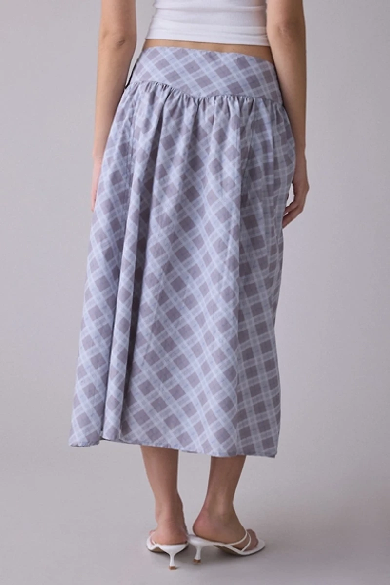Motel Sanadi Drop Waist Maxi Skirt