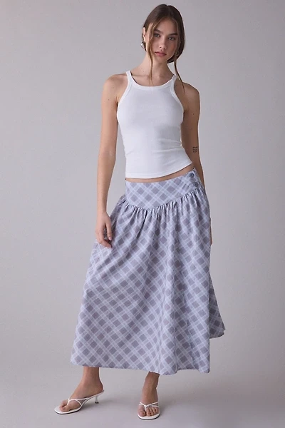 Motel Sanadi Drop Waist Maxi Skirt