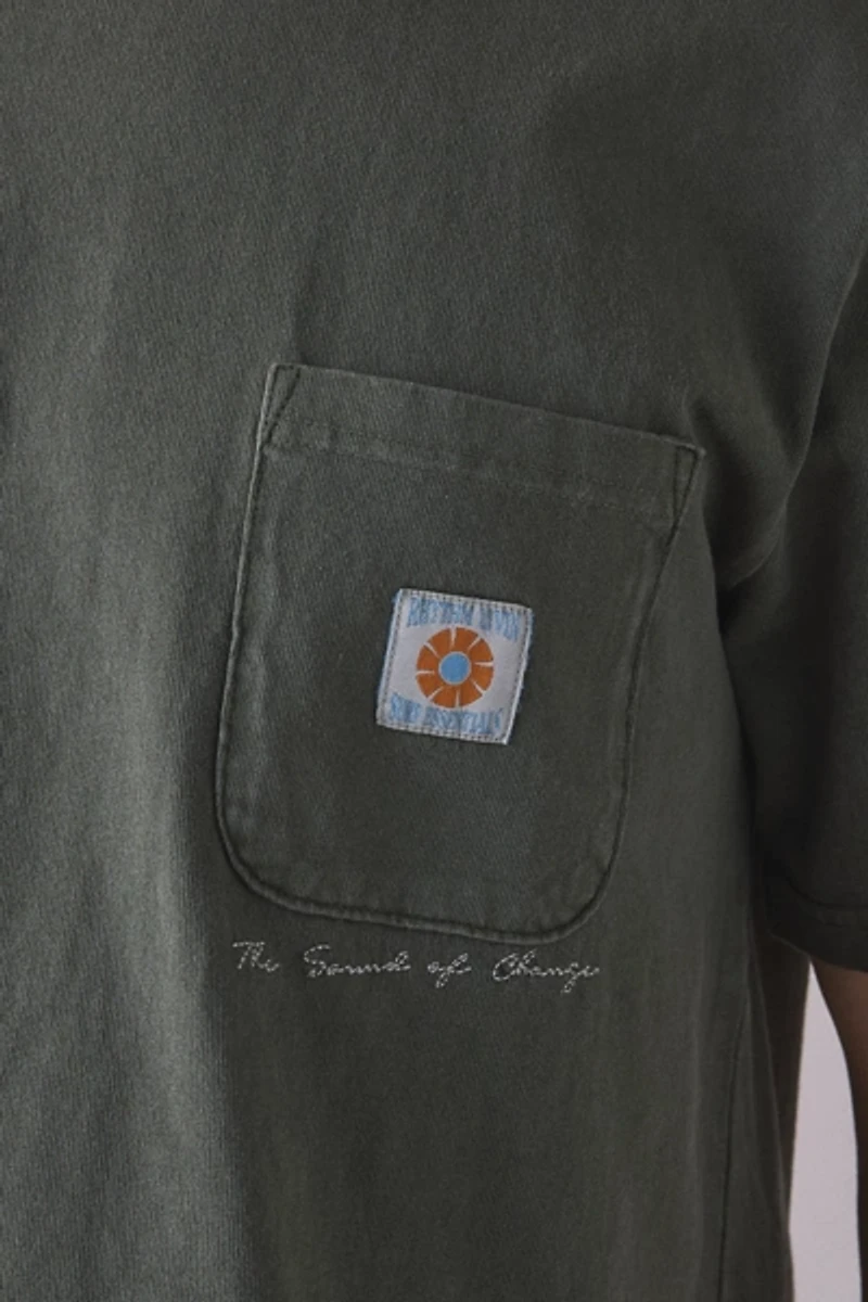 Rhythm Vintage Wash Pocket Tee