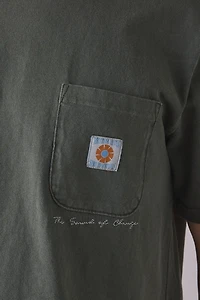 Rhythm Vintage Wash Pocket Tee