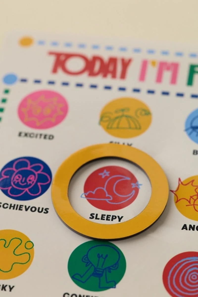 ban.do Magnetic Daily Mood Tracker Board