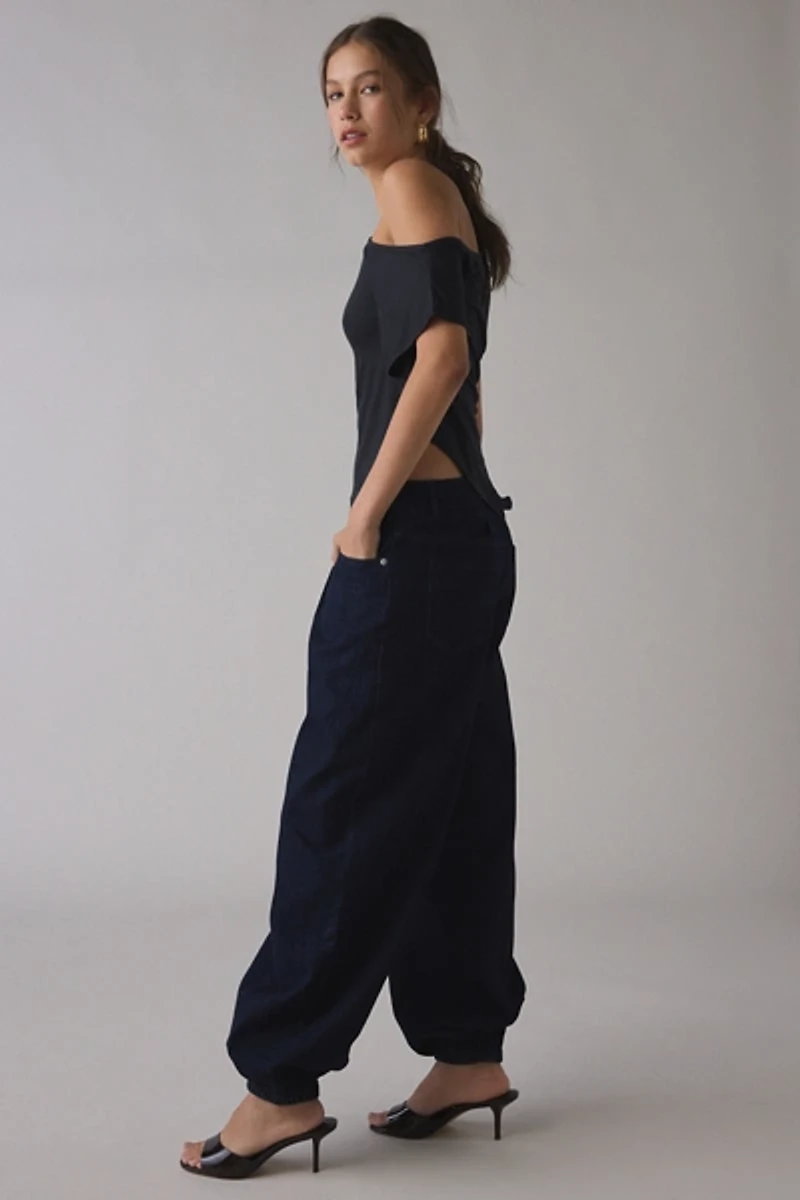 Motel Banaran Chambray Balloon Trouser