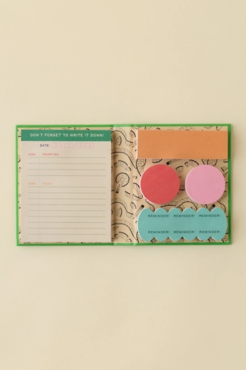 ban.do Sticky Note Folio Sticky Notepad Set