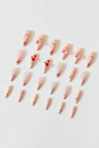 Never Have I Ever X For Love & Lemons UO Exclusive Press-On Faux Nail Set