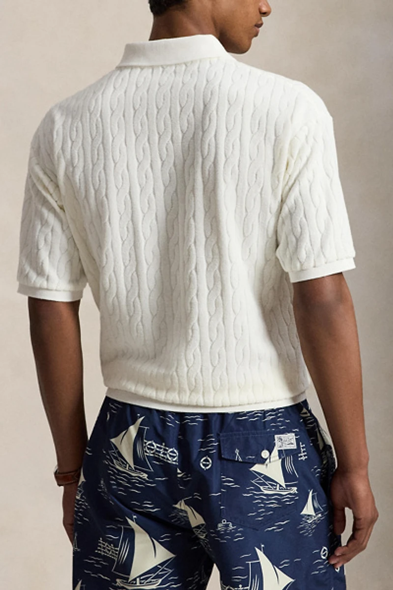 Polo Ralph Lauren Johnny Collar Relaxed Fit Terry Tee