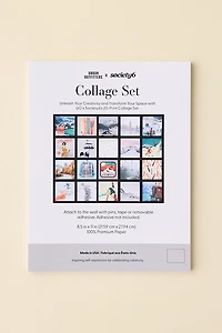 Winter Slopes Art Print Collage Kit