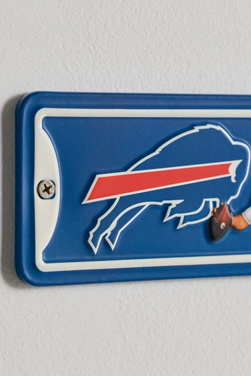 NFL Buffalo Bills Dr. Metal Street Wall Sign