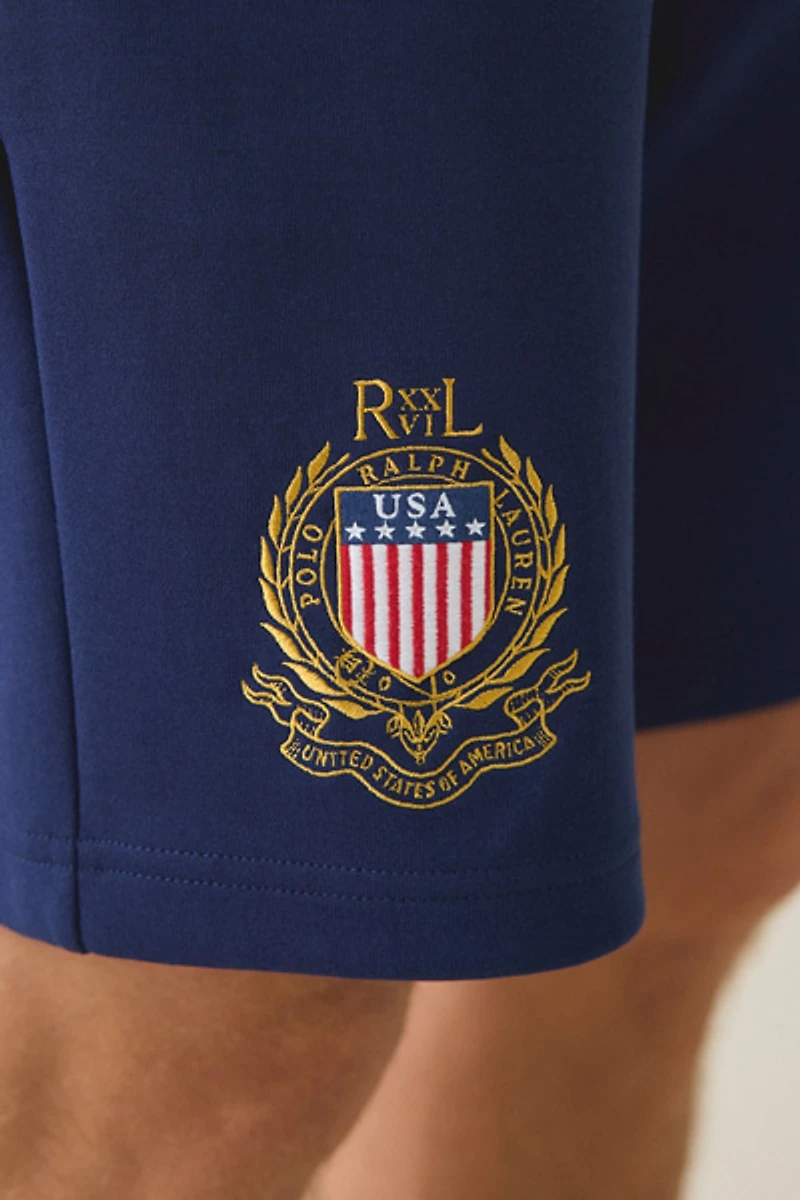 Polo Ralph Lauren USA Double Knit Tech Shorts