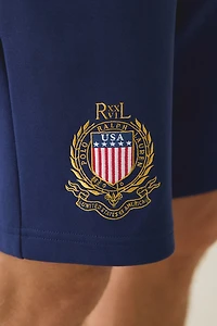 Polo Ralph Lauren USA Double Knit Tech Shorts