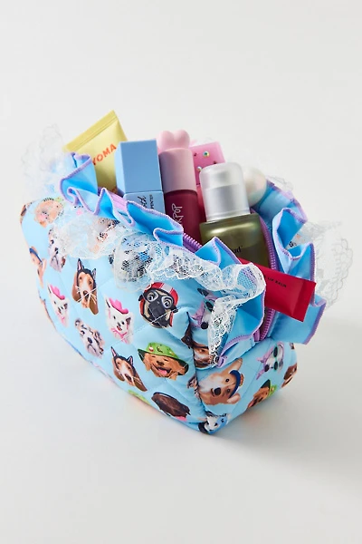 UO Patterned Quilted Makeup Bag