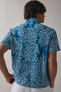 Dark Seas Mitch Terrycloth Zip Shirt