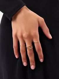 Ana Luisa Oren Triple Claw Ring