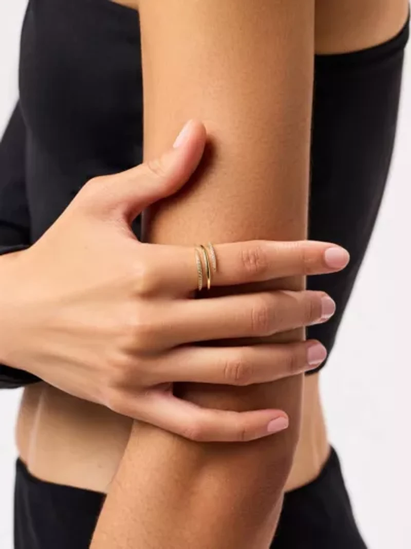 Ana Luisa Oren Triple Claw Ring