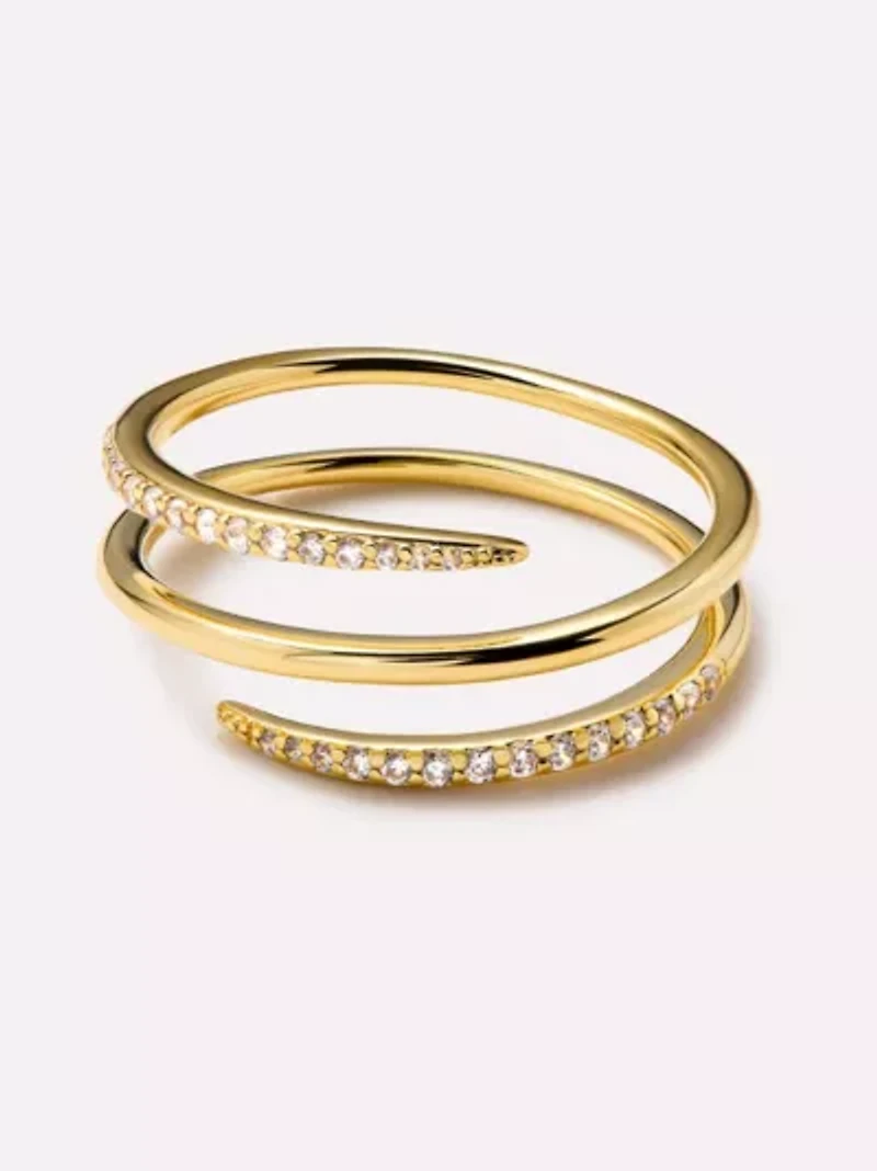 Ana Luisa Oren Triple Claw Ring