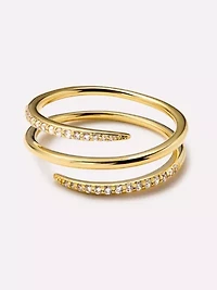 Ana Luisa Oren Triple Claw Ring