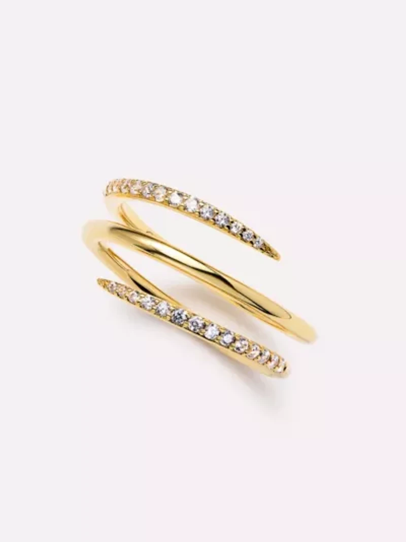 Ana Luisa Oren Triple Claw Ring
