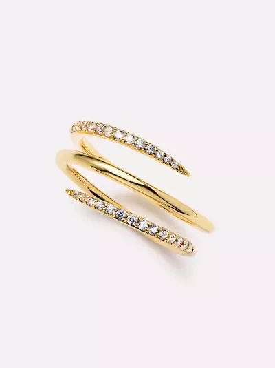 Ana Luisa Oren Triple Claw Ring