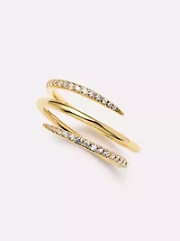 Ana Luisa Oren Triple Claw Ring