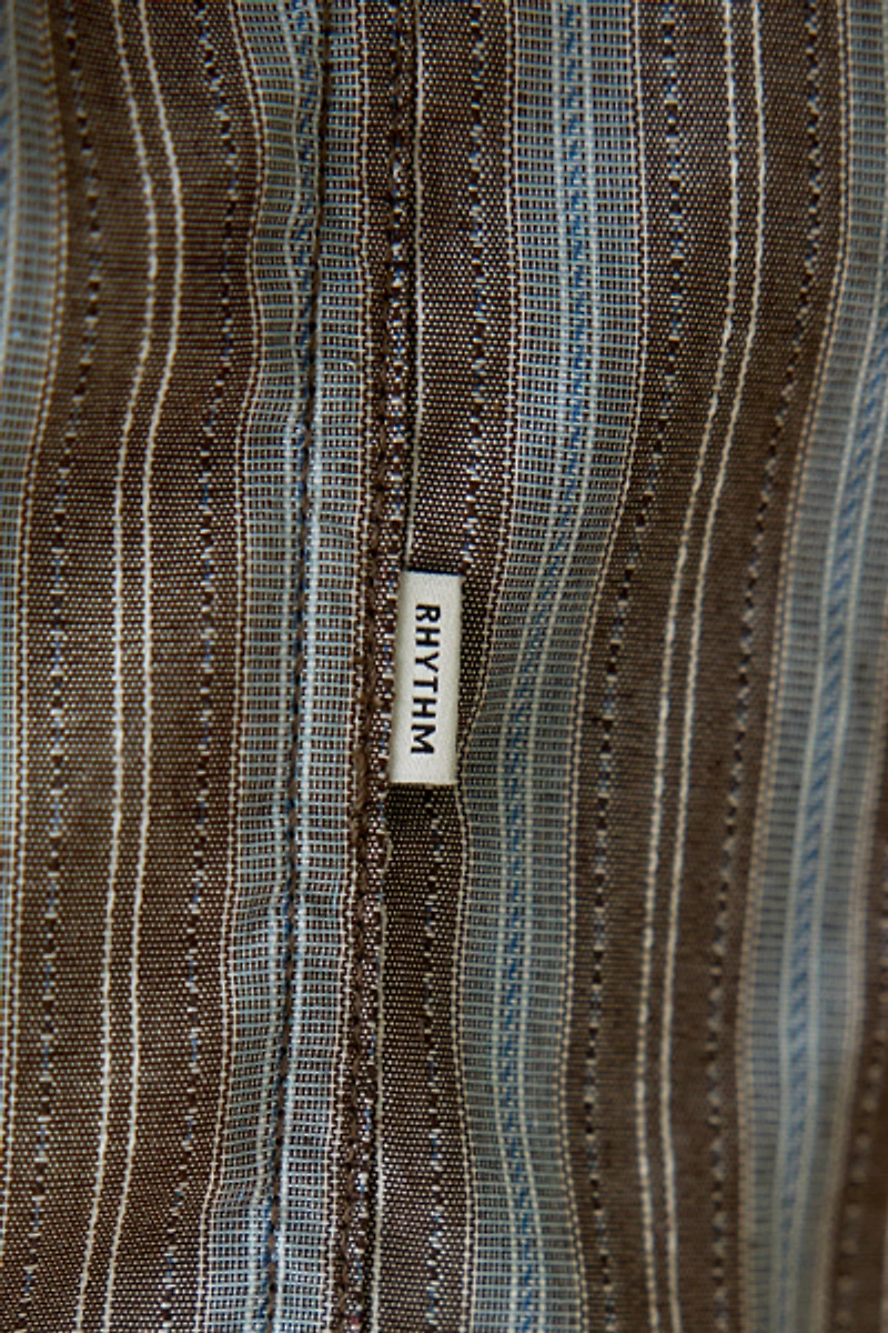 Rhythm Vacation Stripe Short Sleeve Shirt