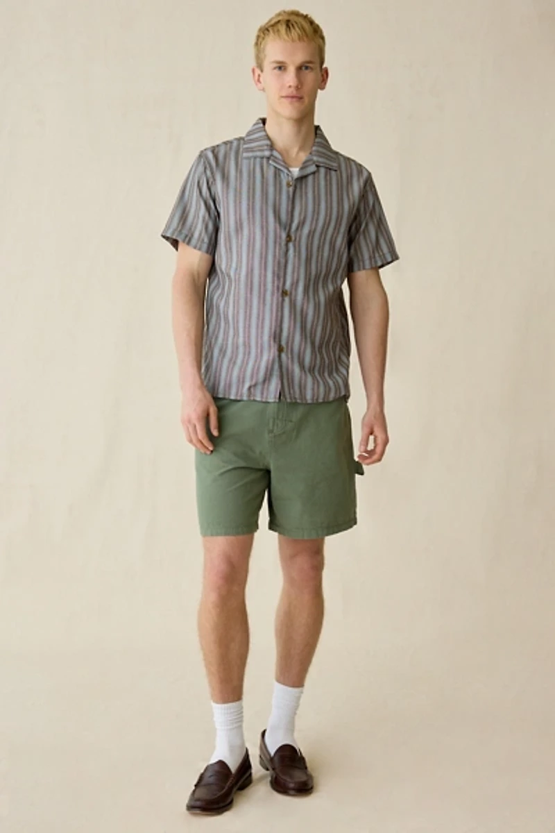 Rhythm Vacation Stripe Short Sleeve Shirt