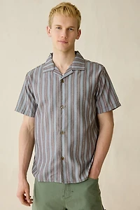 Rhythm Vacation Stripe Short Sleeve Shirt