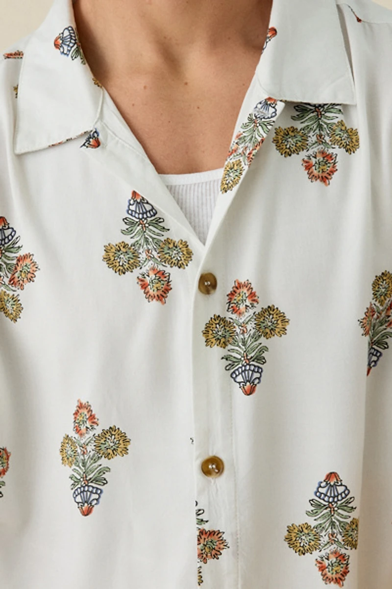 Rhythm Bouquet Floral Resort Shirt