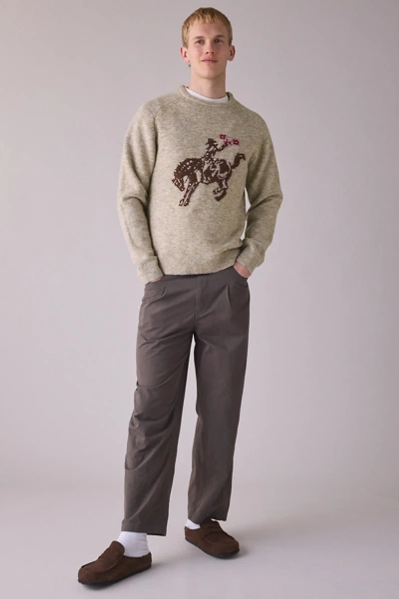 Rhythm Western Plains Raglan Crew Neck Sweater