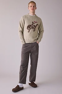 Rhythm Western Plains Raglan Crew Neck Sweater