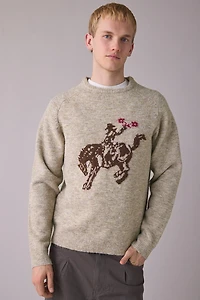 Rhythm Western Plains Raglan Crew Neck Sweater