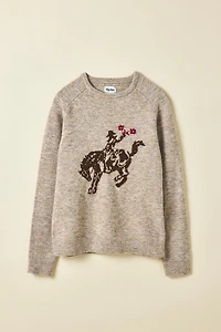 Rhythm Western Plains Raglan Crew Neck Sweater
