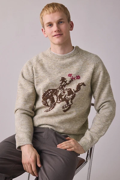 Rhythm Western Plains Raglan Crew Neck Sweater