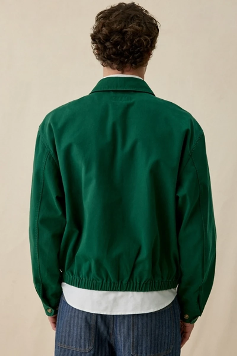Polo Ralph Lauren Big Fit Piece Dyed Twill Windbreaker Jacket