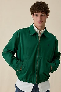 Polo Ralph Lauren Big Fit Piece Dyed Twill Windbreaker Jacket