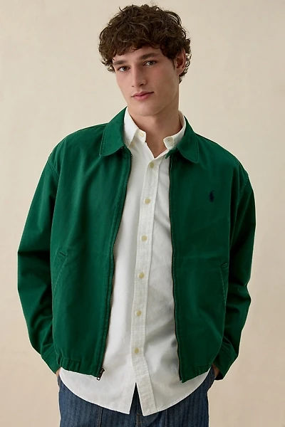 Polo Ralph Lauren Big Fit Piece Dyed Twill Windbreaker Jacket
