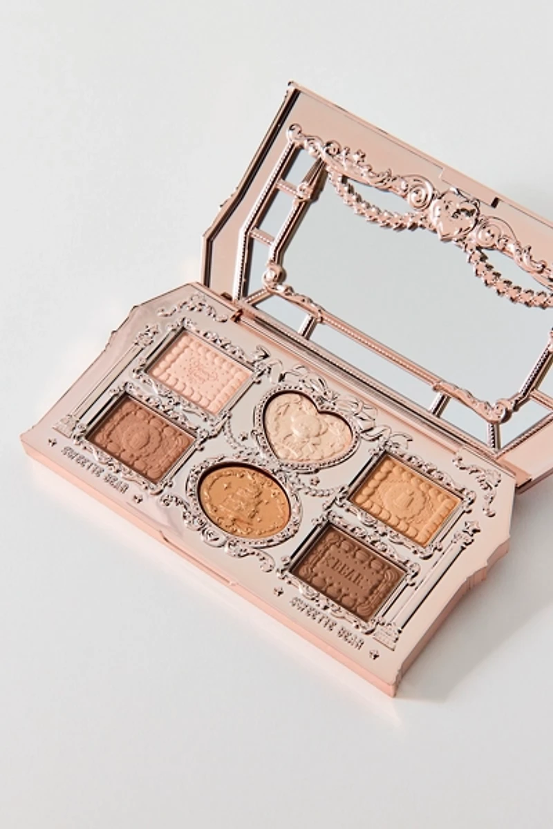 Flower Knows The Sweetie Bear Series 6-Color Eyeshadow Makeup Palette